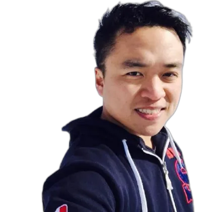 Niseko headshot of swyx with the background removed